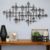 Stratton Home Decor Metal and Wood Wall Sculpture DECOR MODISH