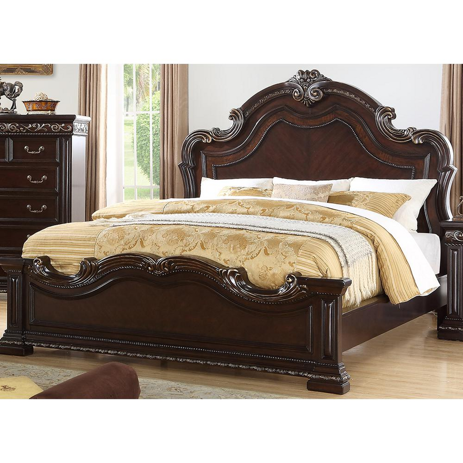 Best Master Furniture Africa 5 Piece Solid Wood California King Bedroom Set DECOR MODISH