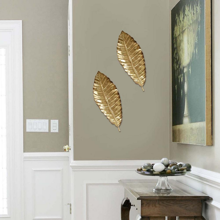 Stratton Home Decor Elegant Leaf Wall Decor DECOR MODISH