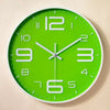 12 Inch Quartz Wall Clock Modern Round - DECOR MODISH