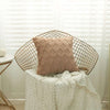3D Rhombus Cushion Cover - DECOR MODISH 19.68 x 19.68 in / Coffee DECOR MODISH 19.68 x 19.68 in / Coffee