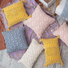 Hand Made Boho Style Cushion Cover Twill Knit Design - DECOR MODISH