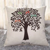 Happy Tree Linen Through Pillow Case - DECOR MODISH