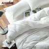 3PCS AHSNME 100% Cotton comforter bedding sets - DECOR MODISH White / Single DECOR MODISH White / Single