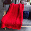 100% Hand Knitted Chunky Acrylic Blanket - DECOR MODISH