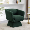 Swivel Comfy Accent Chair, Caramel - DECOR MODISH Green / United States DECOR MODISH Green / United States