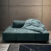Modish Lusso Nordic style Artistry Modular Sofa - DECOR MODISH Green DECOR MODISH Green