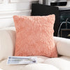 RabbitFur Decor Pillowcase - DECOR MODISH 17.72 x 17.72 in / Pink DECOR MODISH 17.72 x 17.72 in / Pink