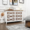 Modern Elegance: 6-Drawer Dresser for Bedroom Furniture - DECOR MODISH United States DECOR MODISH United States