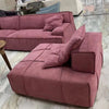 Modish Lusso Nordic style Artistry Modular Sofa - DECOR MODISH Red DECOR MODISH Red
