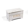Badger Basket Kid's Solid Wood Rustic Toy Box 3.3 Cu ft. - DECOR MODISH Ivory / United States DECOR MODISH Ivory / United States