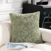 RabbitFur Decor Pillowcase - DECOR MODISH 17.72 x 17.72 in / Green DECOR MODISH 17.72 x 17.72 in / Green