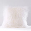 Real Mongolian Tibetan Lambskin Cushion Cover Long Curly Fur Pillow Case - DECOR MODISH