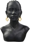 Resilient Grace: Hand Painted African Lady Bust - DECOR MODISH A-2 DECOR MODISH A-2