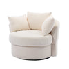 Modern Akili swivel accent chair barrel chair for hotel living room / Modern leisure chair - DECOR MODISH