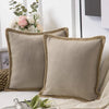 Solid Color Luxury Linen Pillowcase for Living Room and Sofa Decor - DECOR MODISH