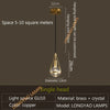Modish lusso Copper Crystal Pendant Lighting - DECOR MODISH