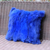 Chinchilla Chic: Handmade Rabbit Fur Cushion Cover - DECOR MODISH