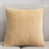Plush Comfort Cushion Cover - Soft and Cozy Square Pillowcase - DECOR MODISH Khiki DECOR MODISH Khiki