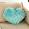 Love Heart Fluffy Pillow Case - DECOR MODISH Blue / 15.75 x 19.69 in DECOR MODISH Blue / 15.75 x 19.69 in