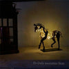 Metal Home Decor Horse Sculpture - DECOR MODISH