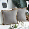 Solid Color Luxury Linen Pillowcase for Living Room and Sofa Decor - DECOR MODISH