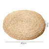 Natural Straw Round Pouf Tatami Cushion - DECOR MODISH