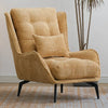 Simple Nordic Retro Corduroy Living Room Chairs - DECOR MODISH Brown DECOR MODISH Brown