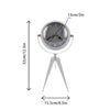 Modern Metal Desk Clock Alarm Clock - DECOR MODISH Silver DECOR MODISH Silver