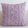 Plush Comfort Cushion Cover - Soft and Cozy Square Pillowcase - DECOR MODISH purple DECOR MODISH purple