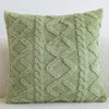 Plush Comfort Cushion Cover - Soft and Cozy Square Pillowcase - DECOR MODISH green DECOR MODISH green