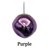 Modish Lusso Style LED Pendant Light - DECOR MODISH Purple / 5.9 inches DECOR MODISH Purple / 5.9 inches