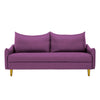 Contemporary Elegance Loveseat - DECOR MODISH Purple DECOR MODISH Purple